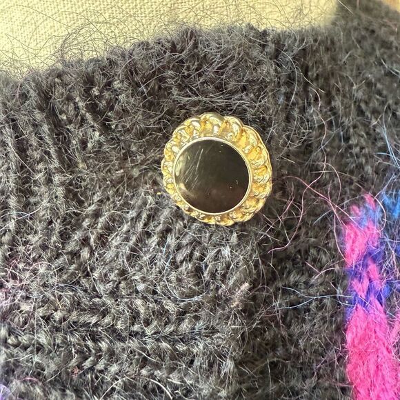 Vintage Amanda Smith Classic Mohair Blend Cardigan L - Picture 3 of 7